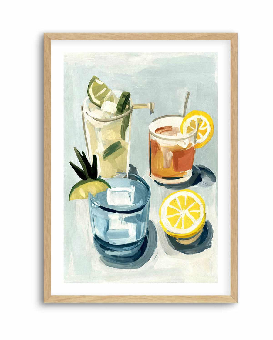 Cocktail Club | Art Print from Olive et Oriel where you can shop wallpaper and artworks online