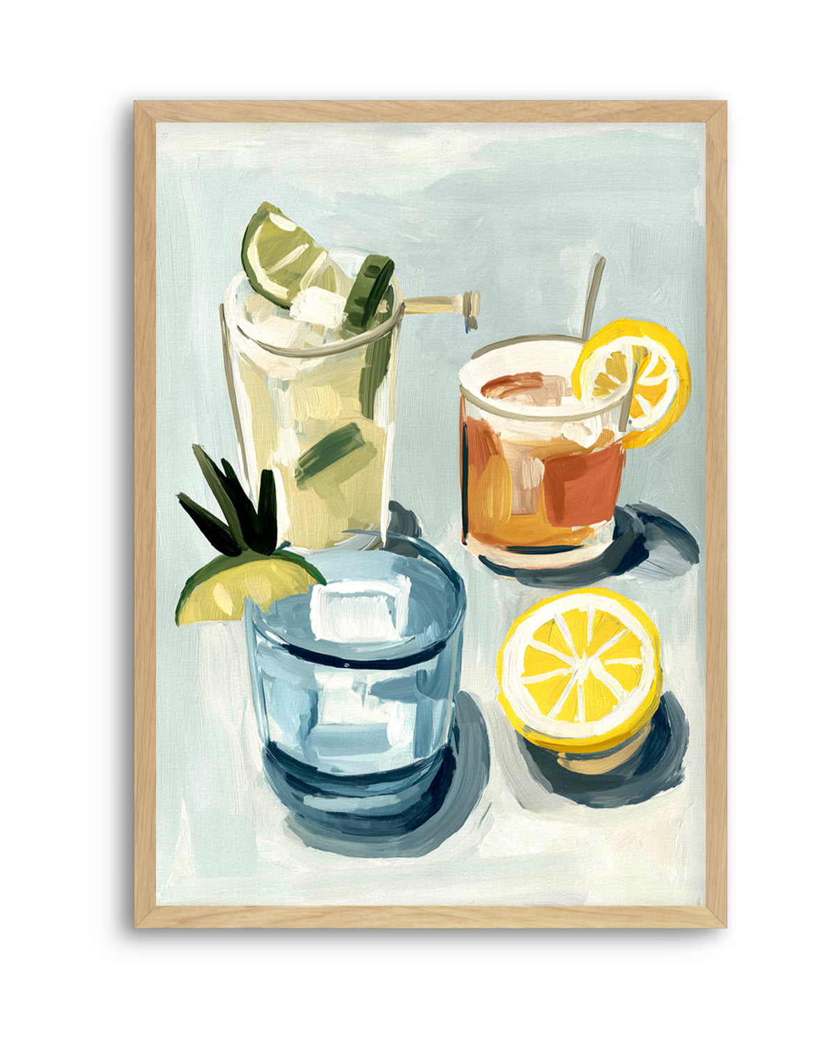 Cocktail Club | Art Print from Olive et Oriel where you can shop wallpaper and artworks online