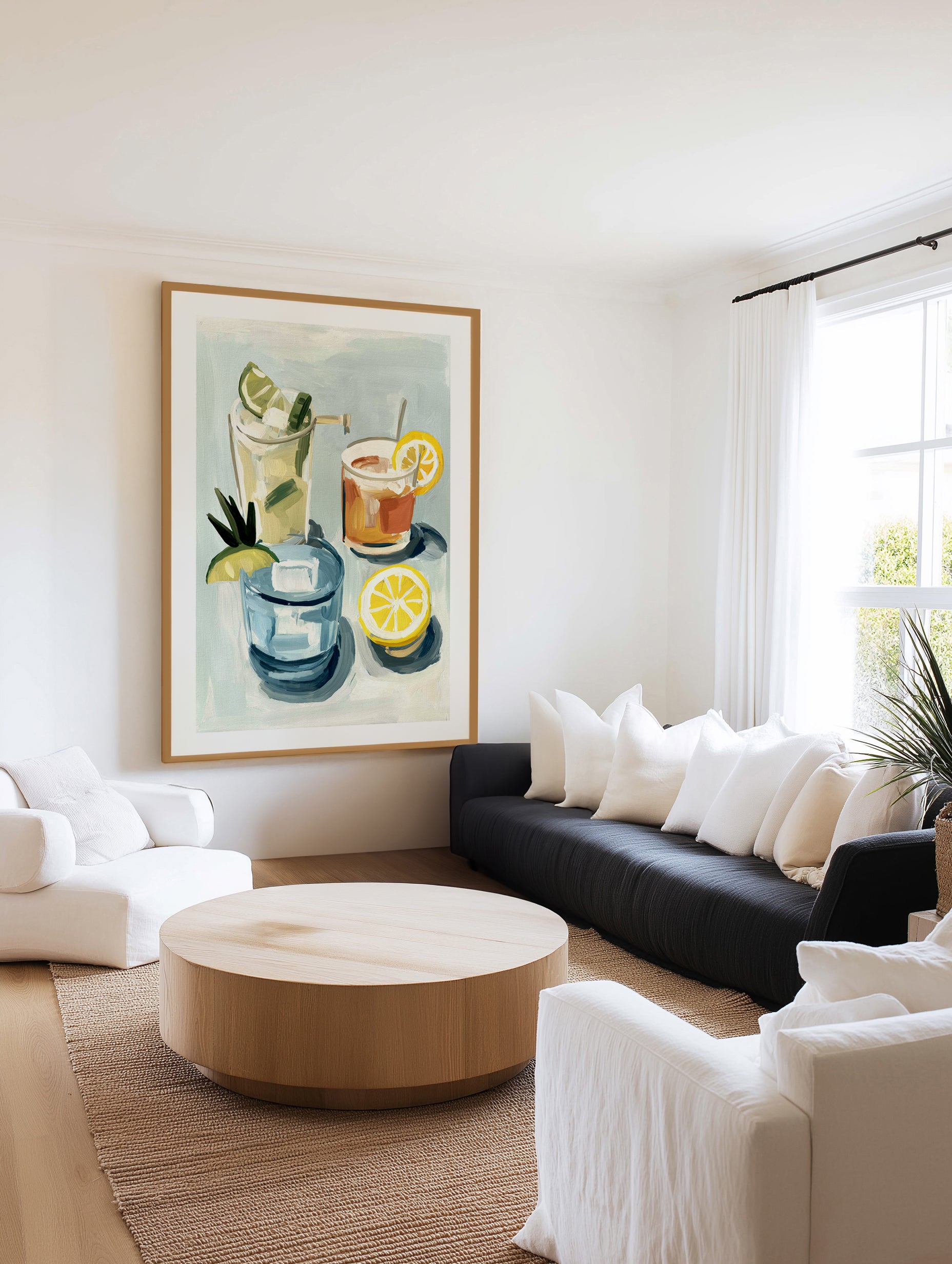 Cocktail Club | Art Print from Olive et Oriel where you can shop wallpaper and artworks online