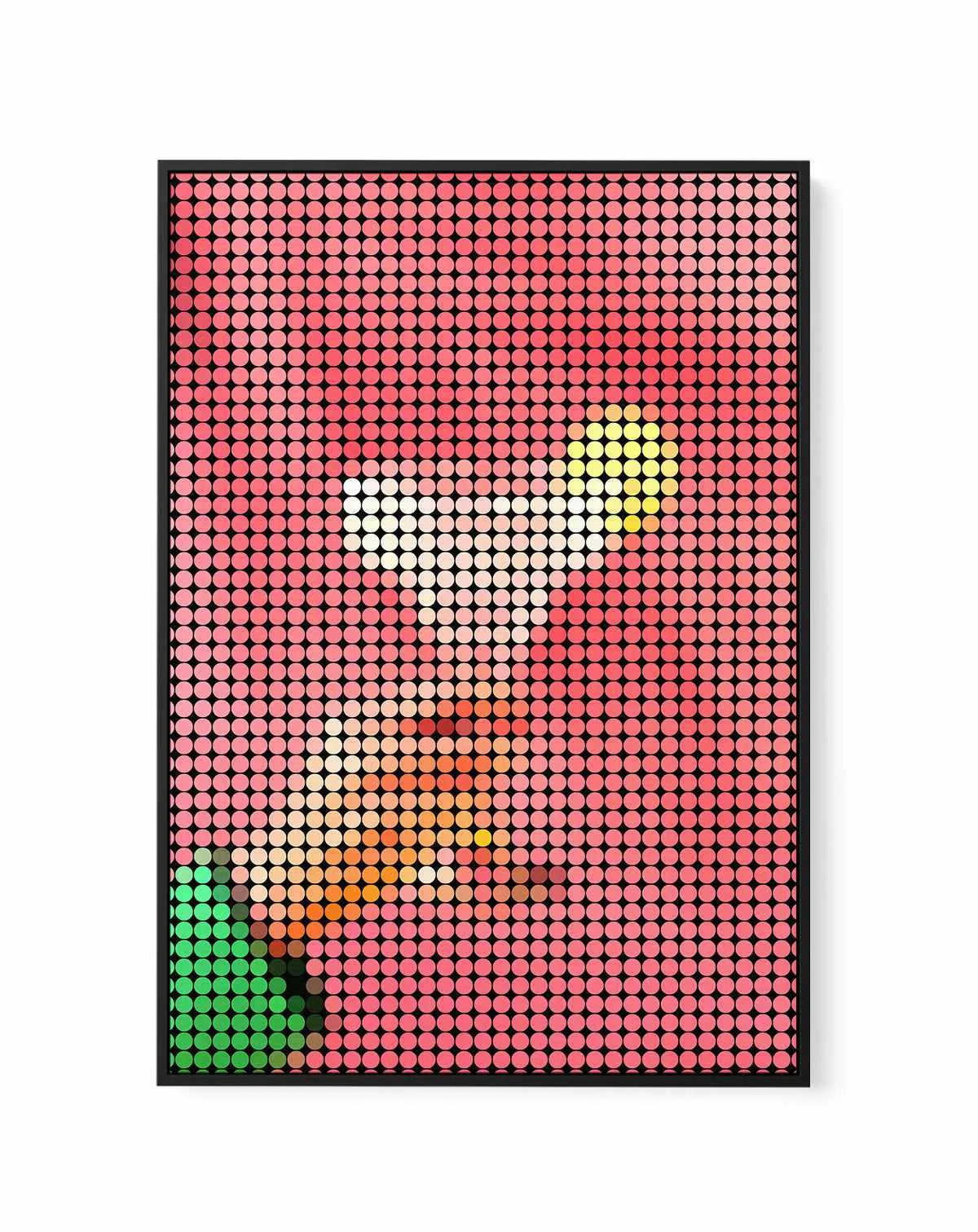 Cocktail Dots | Framed Canvas Art Print from Olive et Oriel where you can shop wallpaper and artworks online