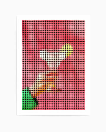 Cocktail Dots | Art Print from Olive et Oriel where you can shop wallpaper and artworks online