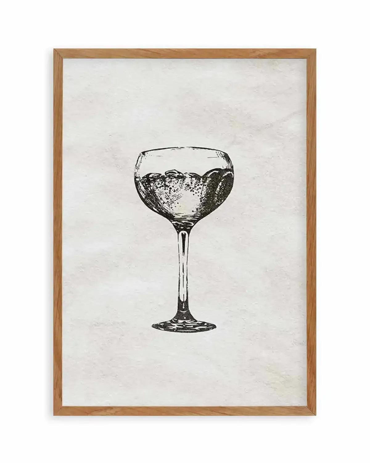 Cocktail Glass Art Print from Olive et Oriel where you can shop wallpaper and artworks online