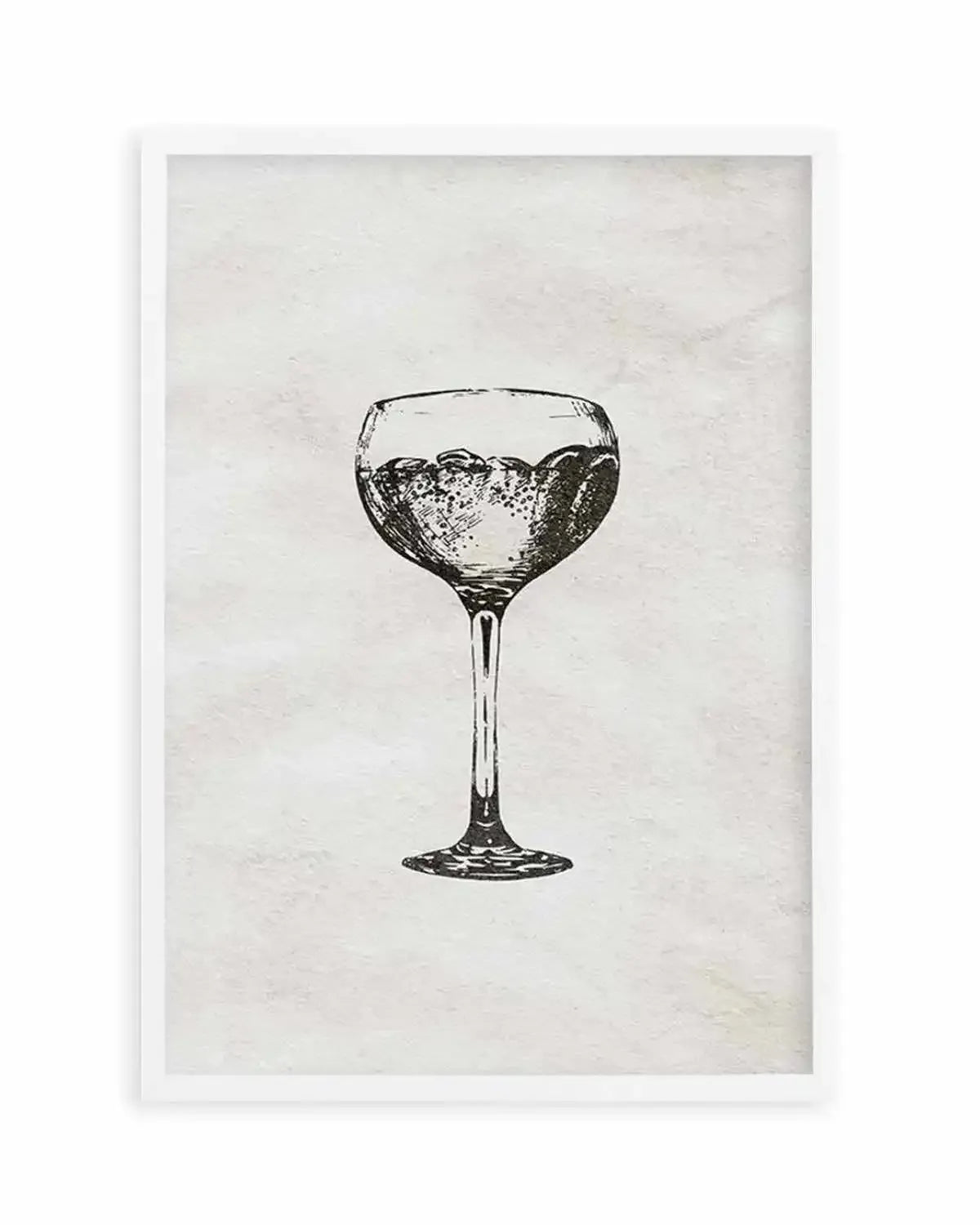 Cocktail Glass Art Print from Olive et Oriel where you can shop wallpaper and artworks online