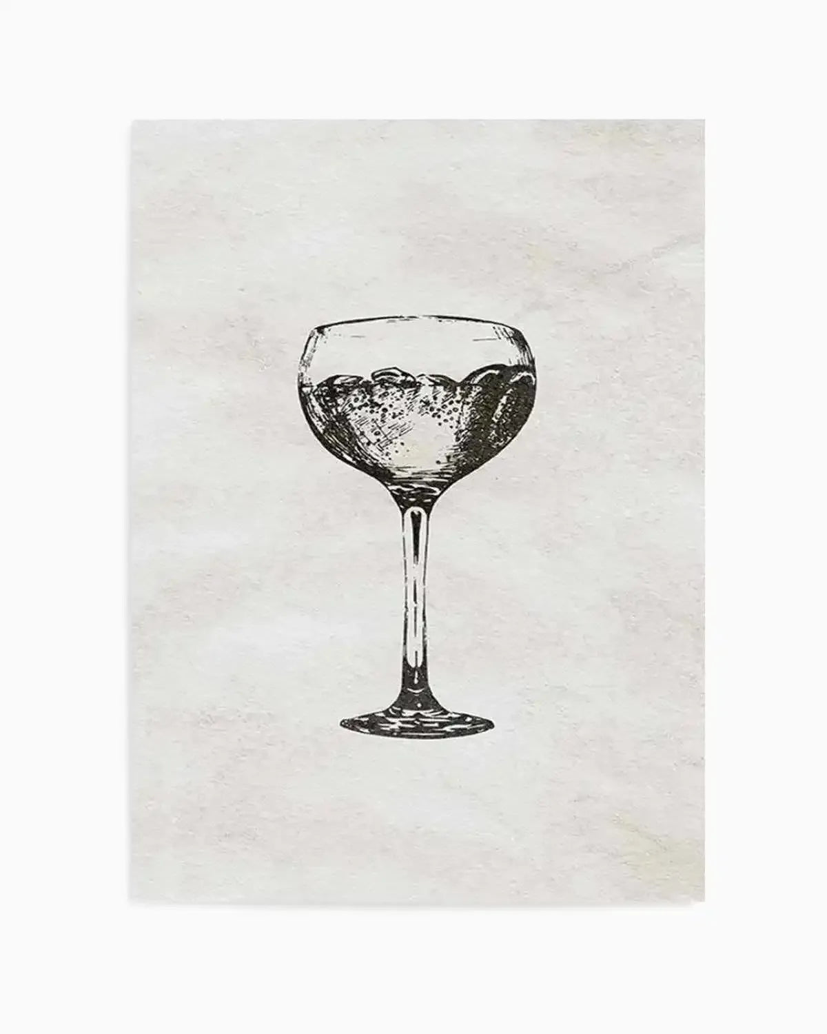 Cocktail Glass Art Print from Olive et Oriel where you can shop wallpaper and artworks online