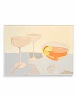 Cocktail Night I | Framed Canvas Art Print