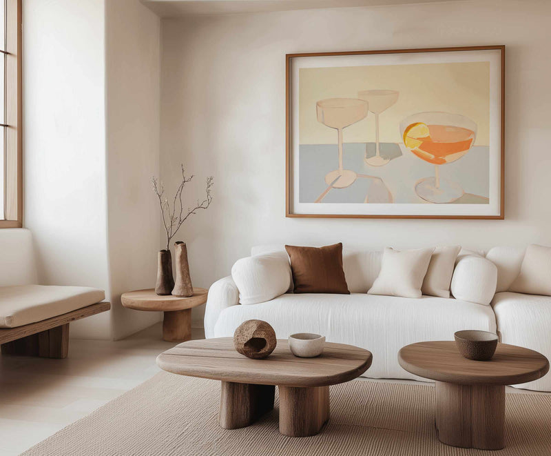 Cocktail Night I | Art Print from Olive et Oriel where you can shop wallpaper and artworks online