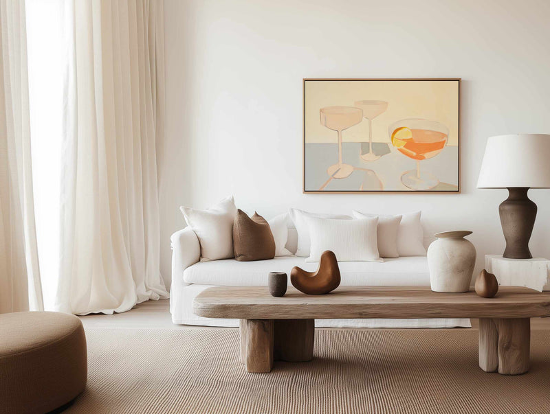 Cocktail Night I | Framed Canvas Art Print from Olive et Oriel where you can shop wallpaper and artworks online