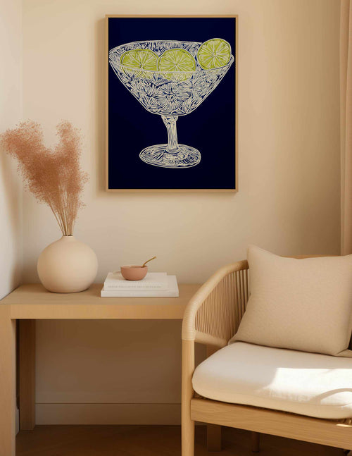 Cocktail Time No I | Framed Canvas Art Print
