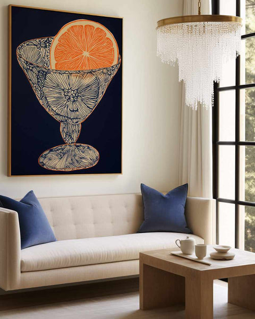 Cocktail Time No II | Framed Canvas Art Print