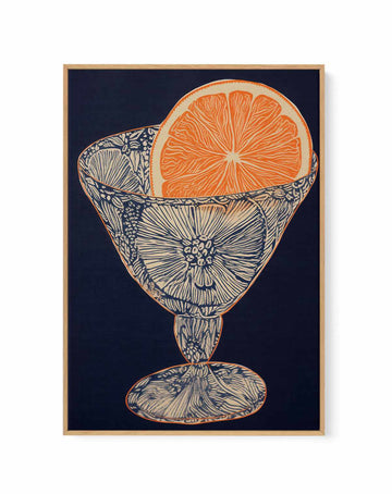 Cocktail Time No II | Framed Canvas Art Print from Olive et Oriel where you can shop wallpaper and artworks online
