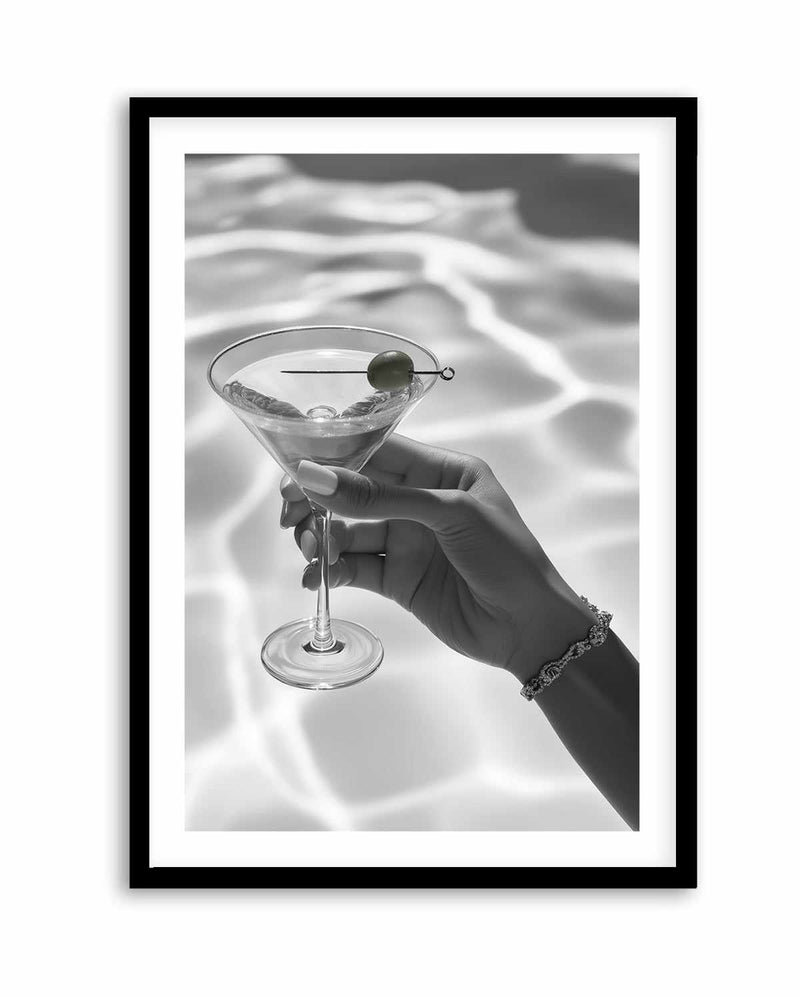 Cocktails by the Pool | Art Print