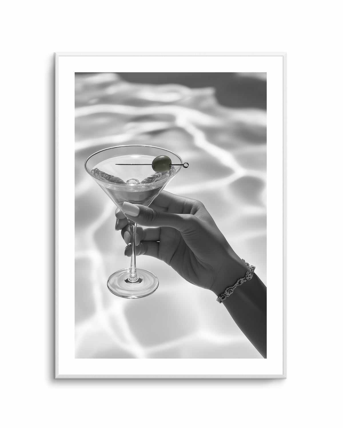 Cocktails by the Pool | Art Print