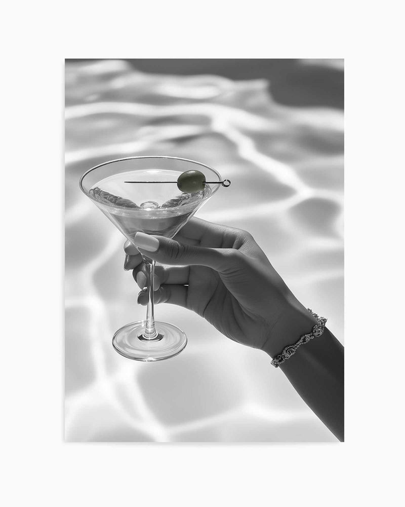 Cocktails by the Pool | Art Print