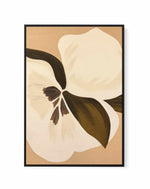 Cocoa Flower | Framed Canvas Art Print