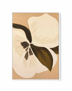 Cocoa Flower | Framed Canvas Art Print