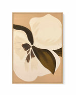 Cocoa Flower | Framed Canvas Art Print