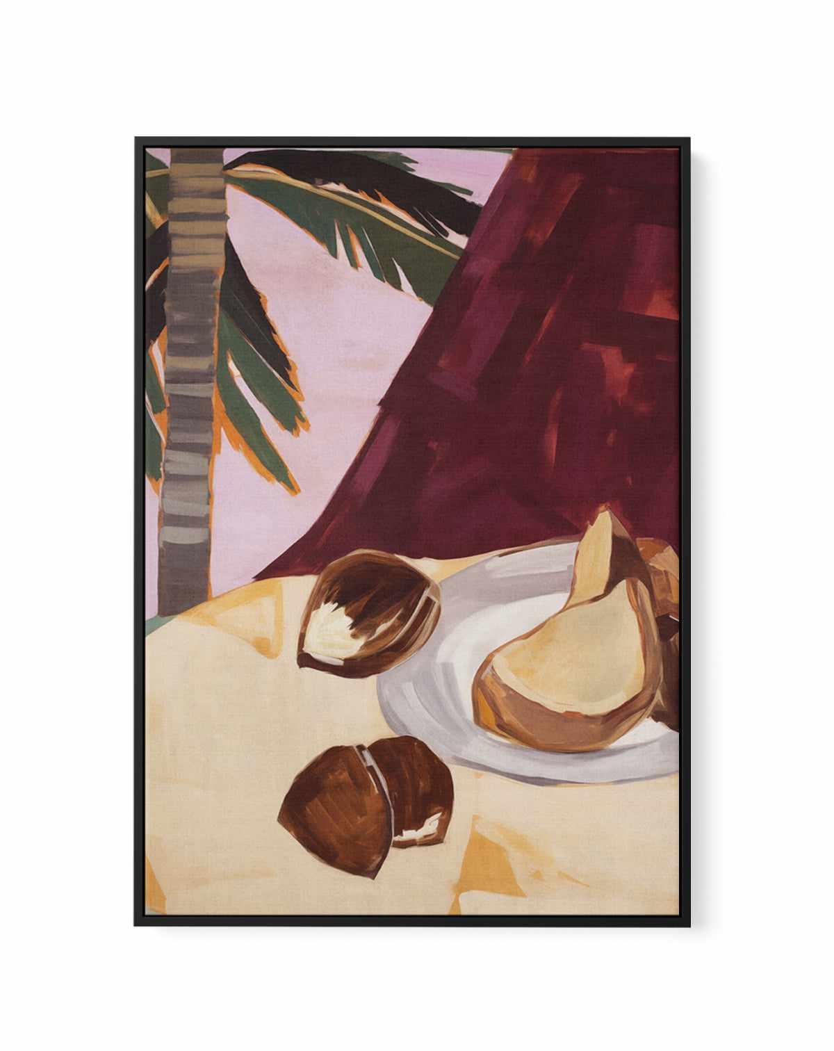 Cocoelle | Framed Canvas Art Print from Olive et Oriel where you can shop wallpaper and artworks online