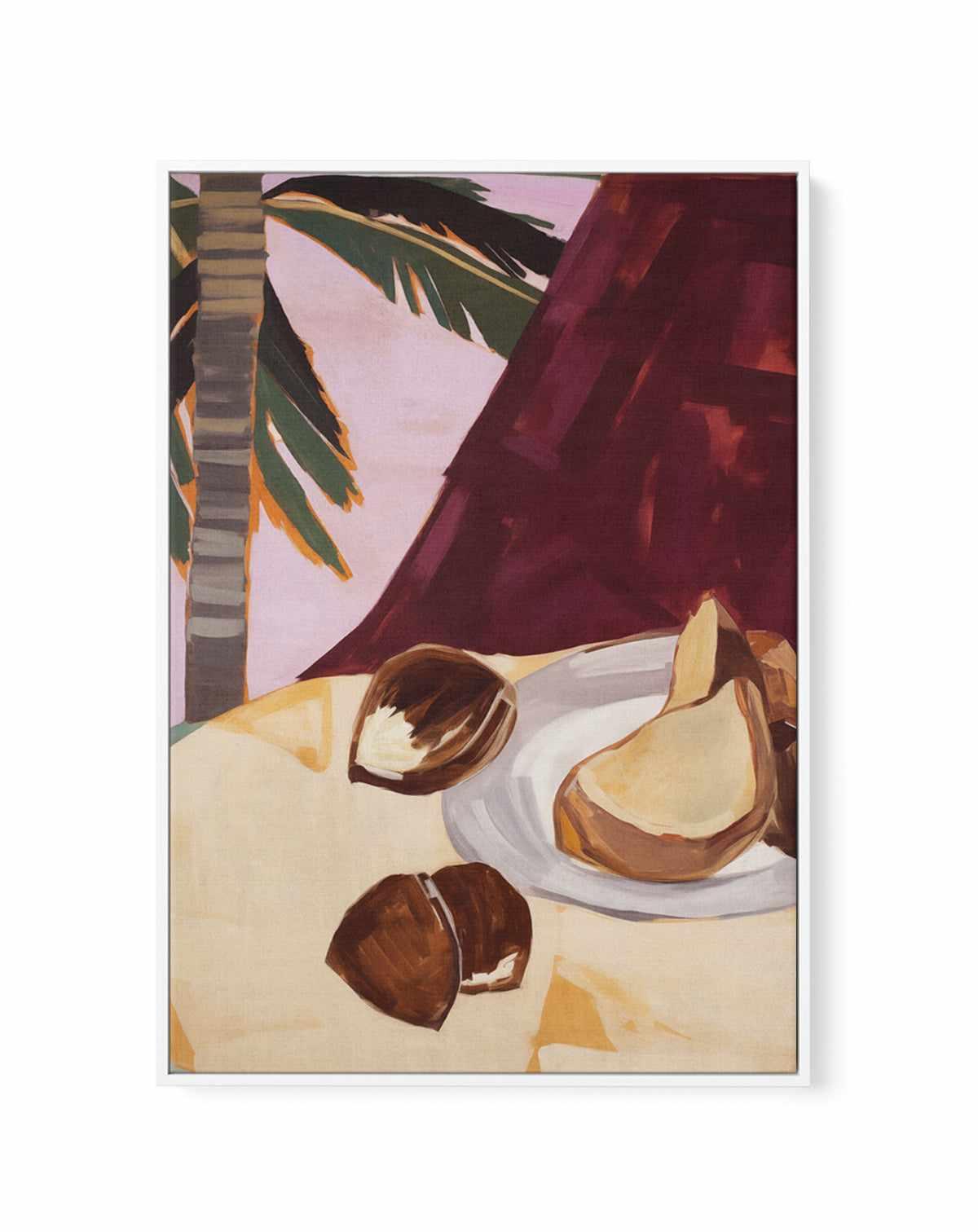 Cocoelle | Framed Canvas Art Print from Olive et Oriel where you can shop wallpaper and artworks online