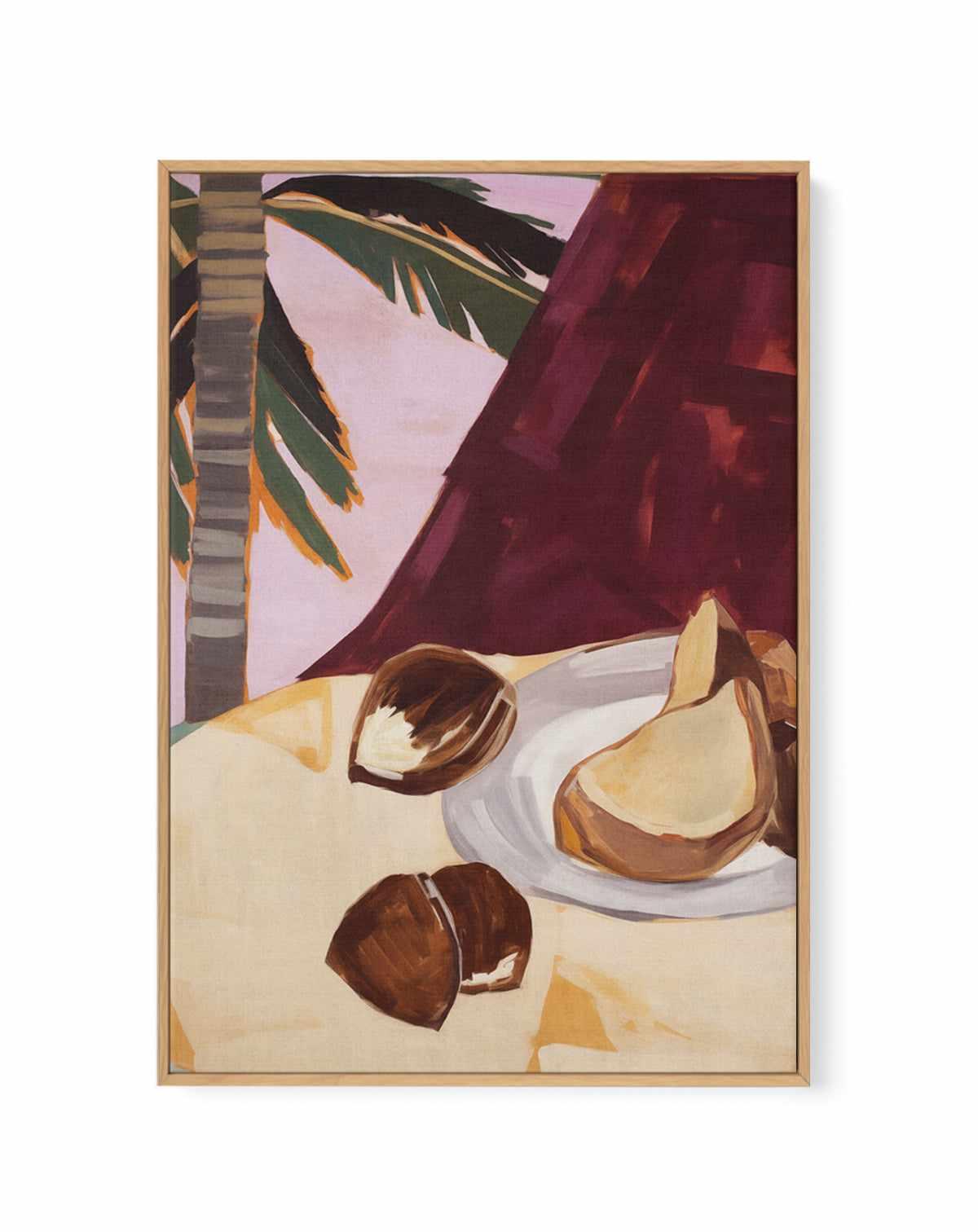 Cocoelle | Framed Canvas Art Print from Olive et Oriel where you can shop wallpaper and artworks online