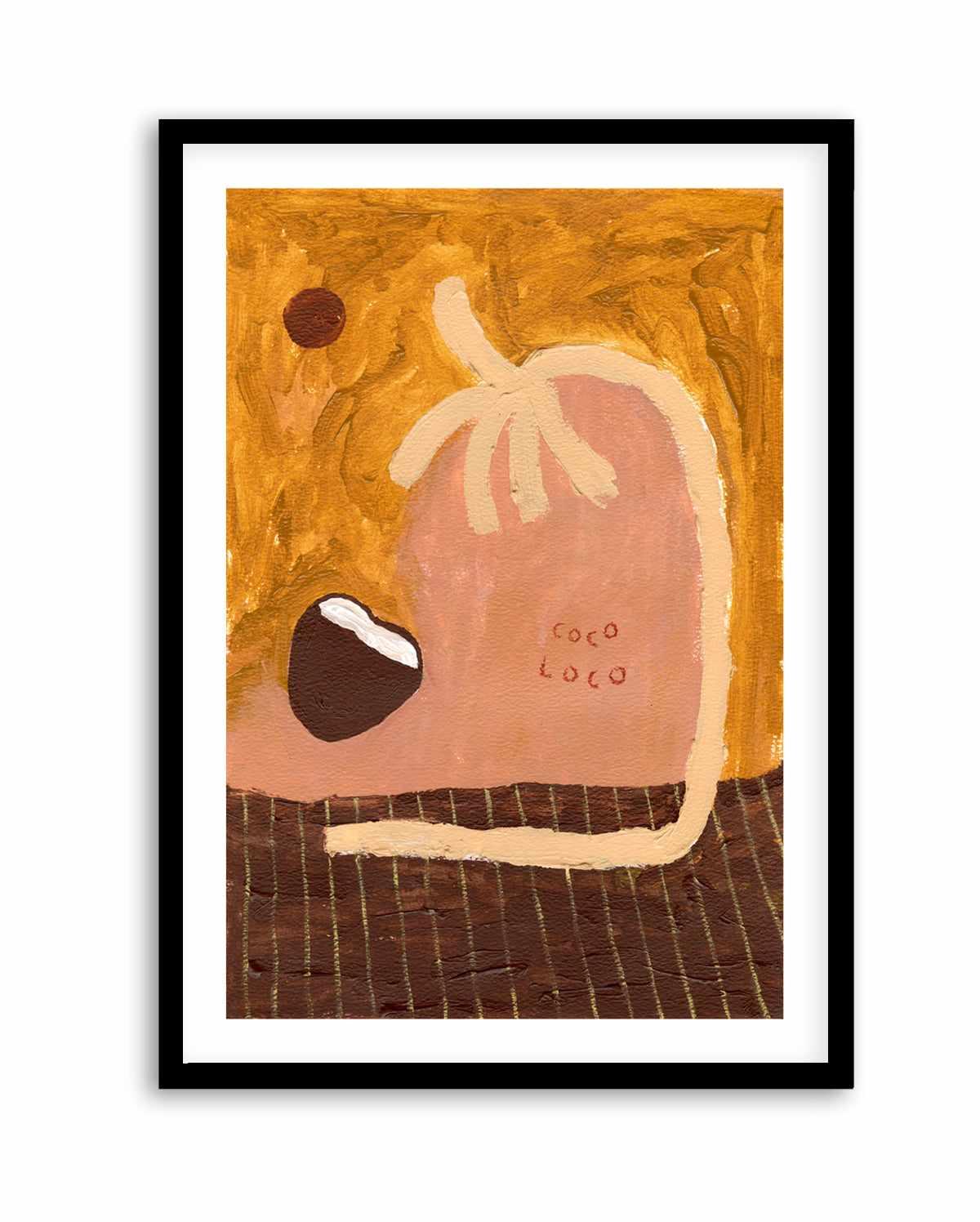 Cocoloco by Britney Turner | Art Print from Olive et Oriel where you can shop wallpaper and artworks online