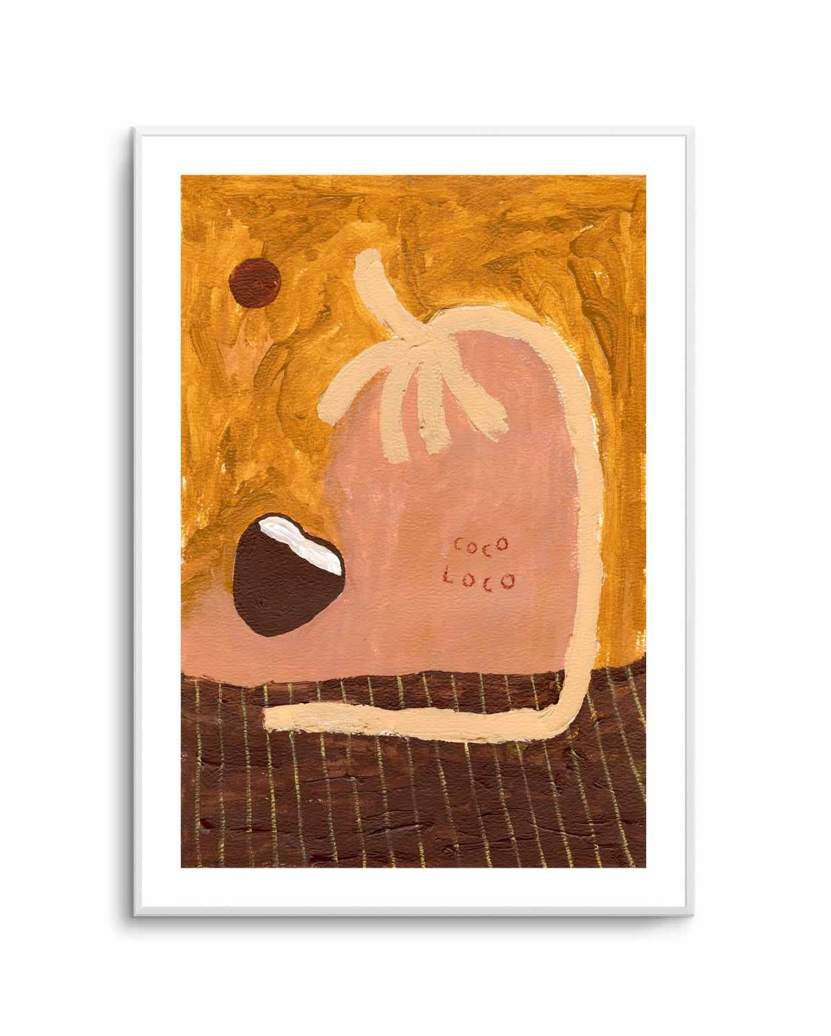 Cocoloco by Britney Turner | Art Print from Olive et Oriel where you can shop wallpaper and artworks online