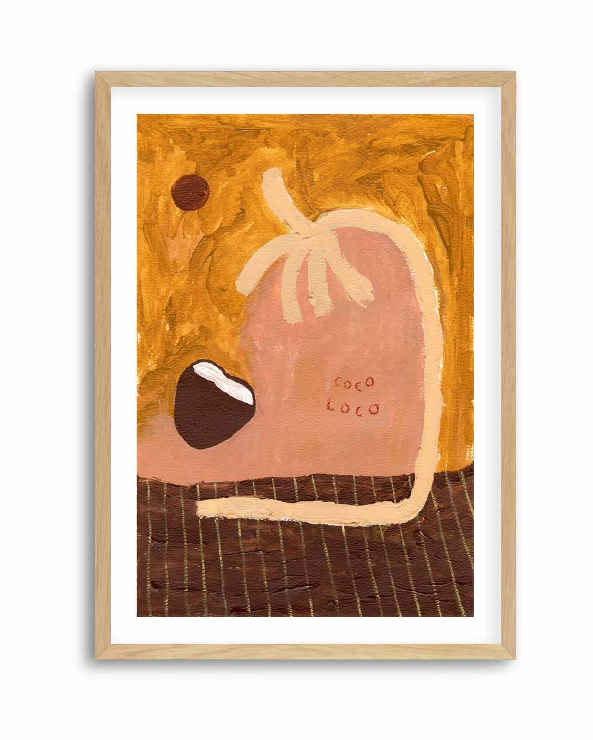 Cocoloco by Britney Turner | Art Print from Olive et Oriel where you can shop wallpaper and artworks online