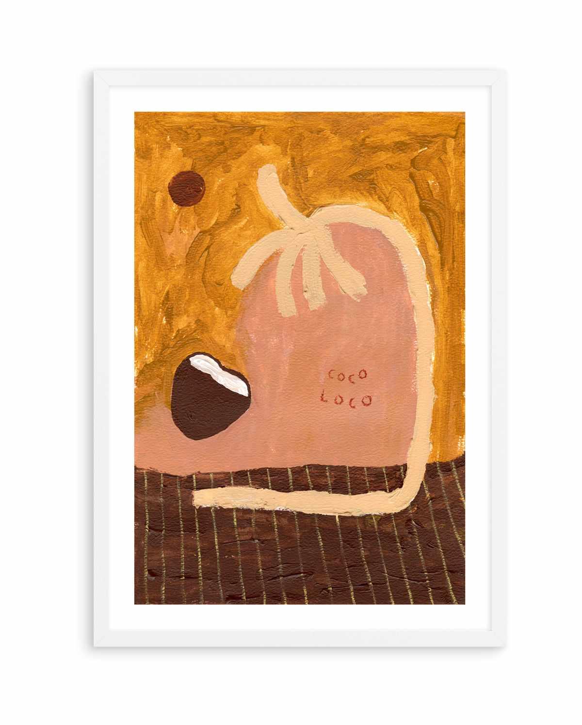 Cocoloco by Britney Turner | Art Print from Olive et Oriel where you can shop wallpaper and artworks online