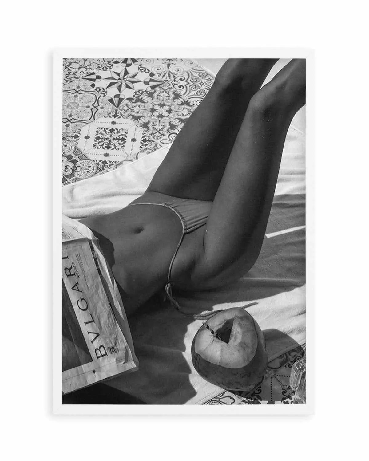 Coconut Bliss II by Mario Stefanelli Art Print from Olive et Oriel where you can shop wallpaper and artworks online