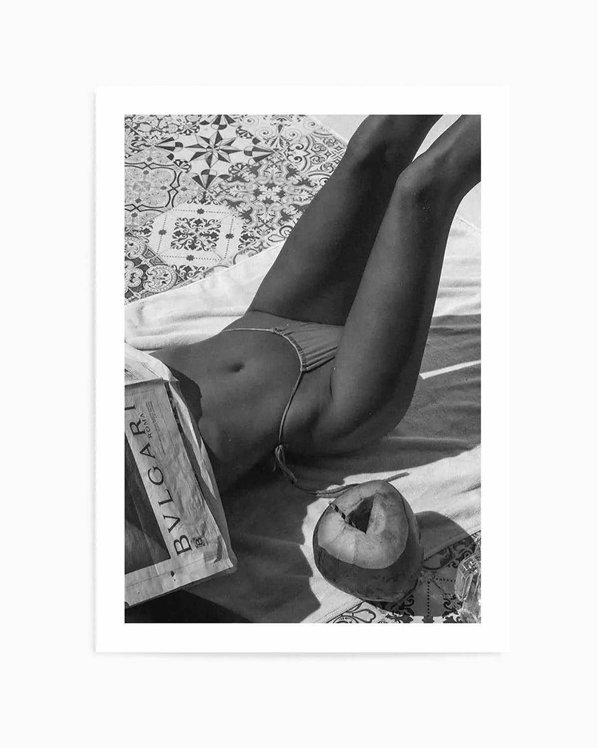 Coconut Bliss II by Mario Stefanelli Art Print from Olive et Oriel where you can shop wallpaper and artworks online