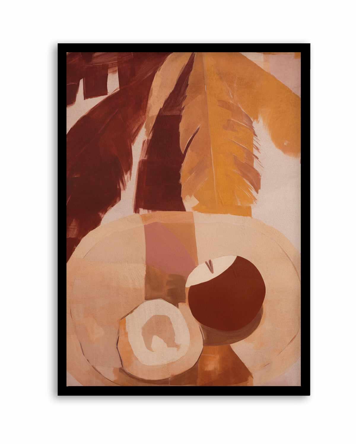 Coconut Calypso | Art Print from Olive et Oriel where you can shop wallpaper and artworks online