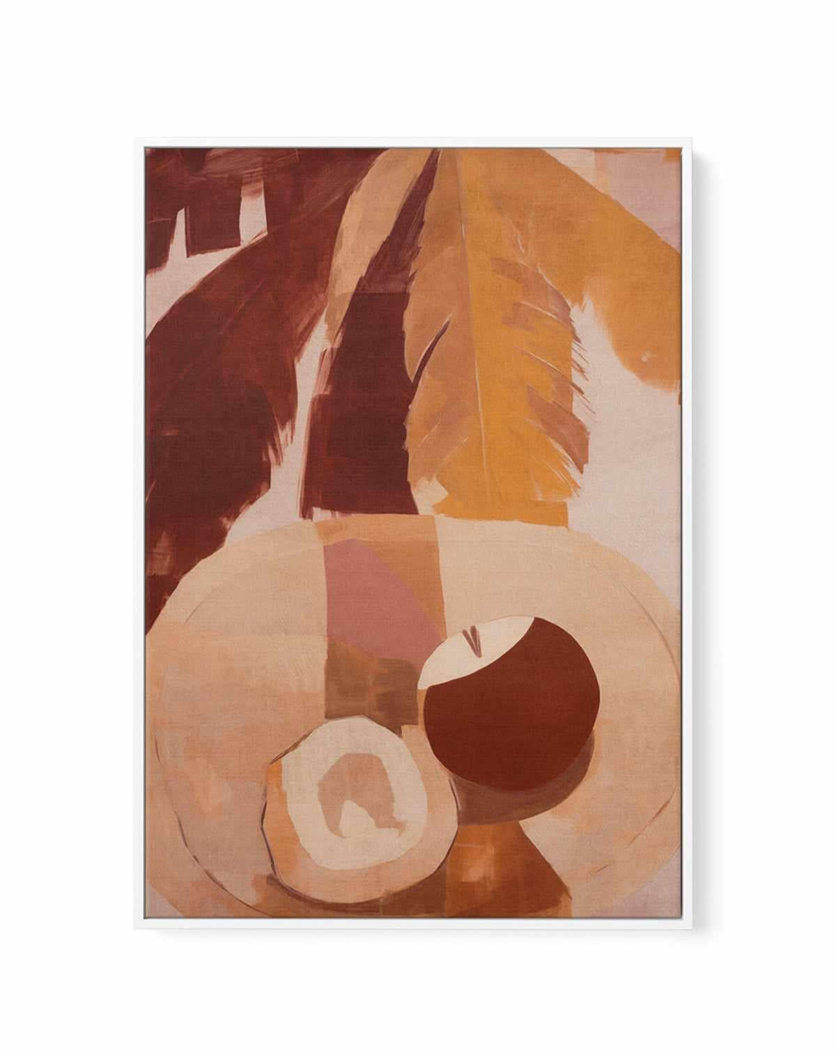 Coconut Calypso | Framed Canvas Art Print from Olive et Oriel where you can shop wallpaper and artworks online