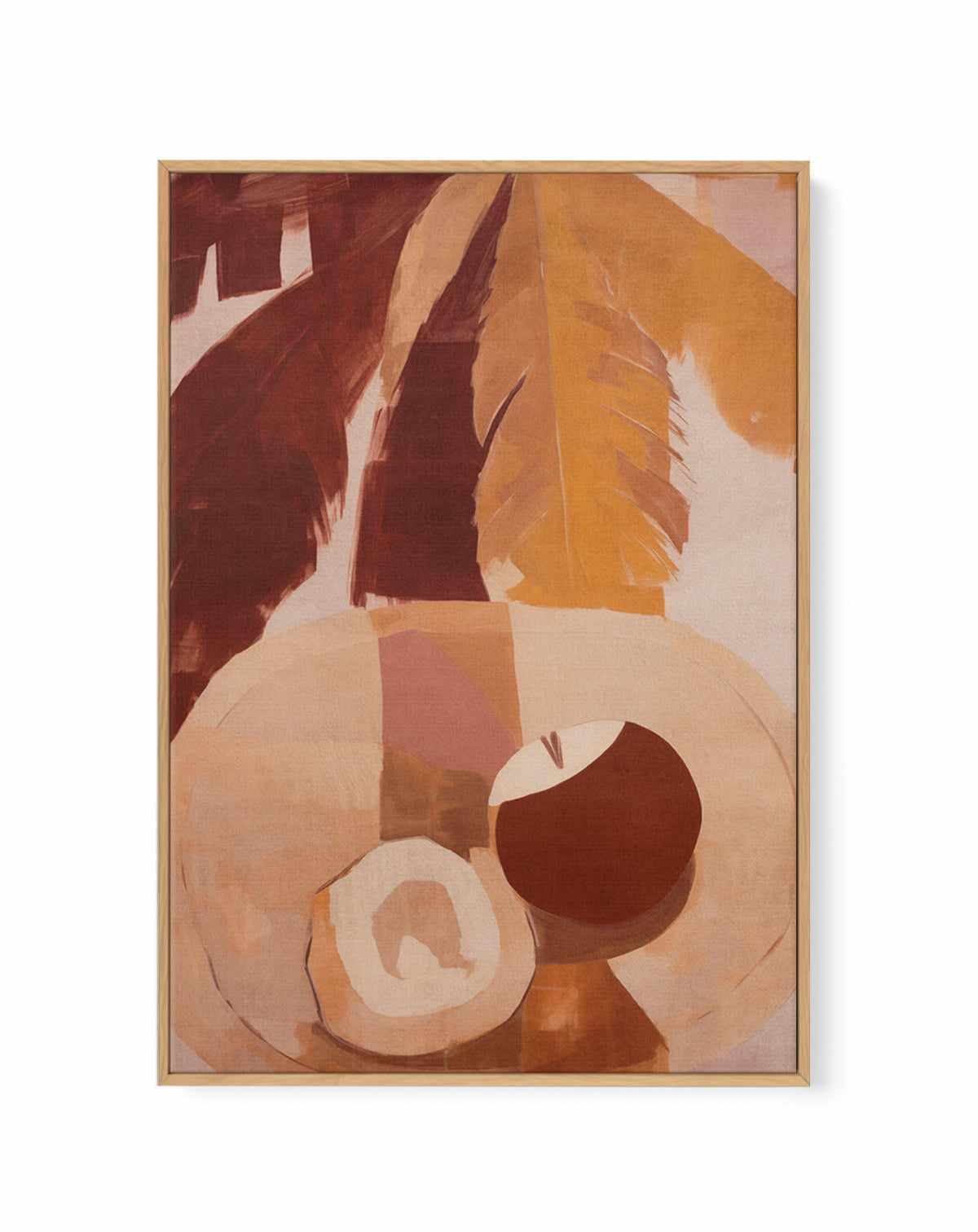 Coconut Calypso | Framed Canvas Art Print from Olive et Oriel where you can shop wallpaper and artworks online