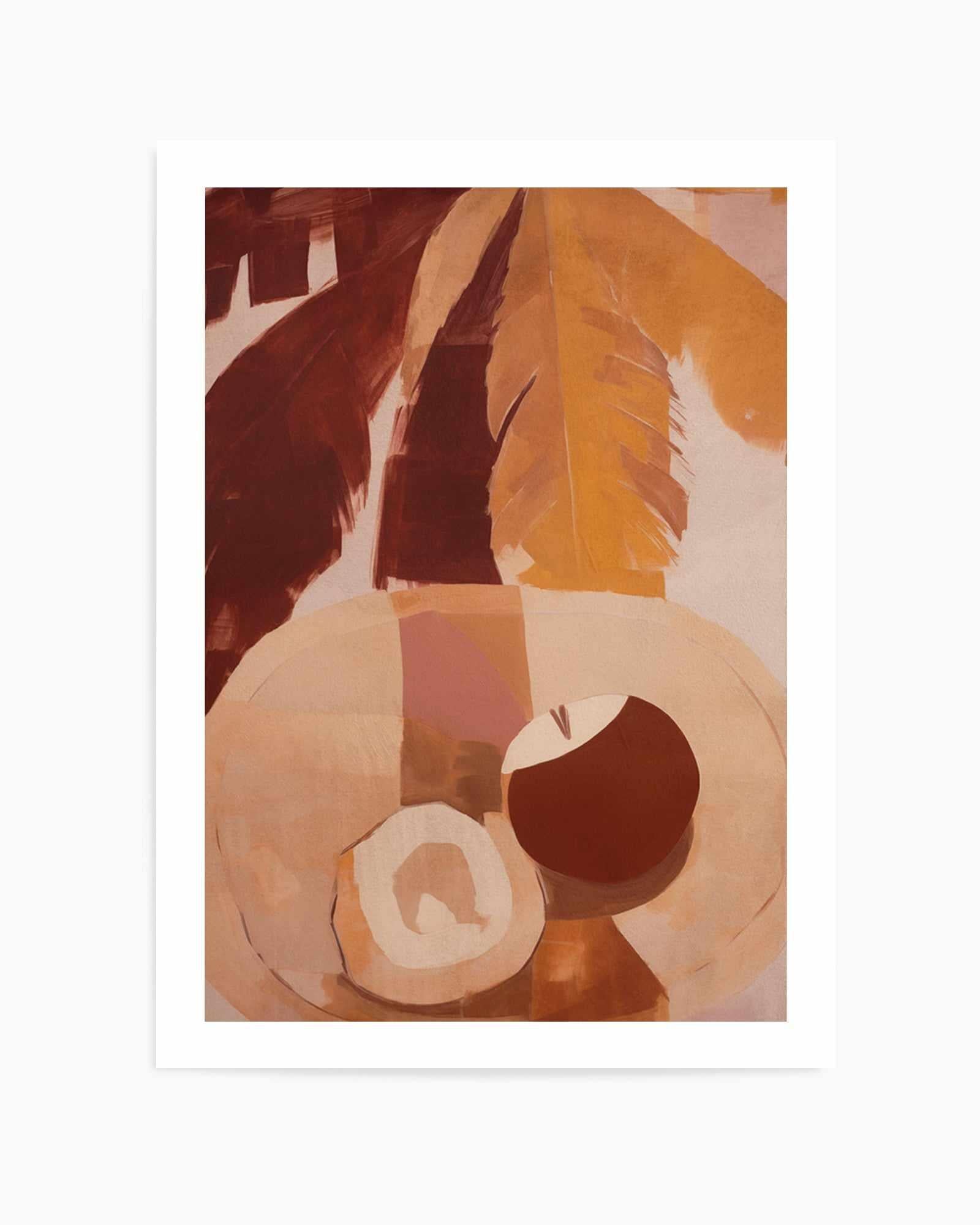 Coconut Calypso | Art Print from Olive et Oriel where you can shop wallpaper and artworks online
