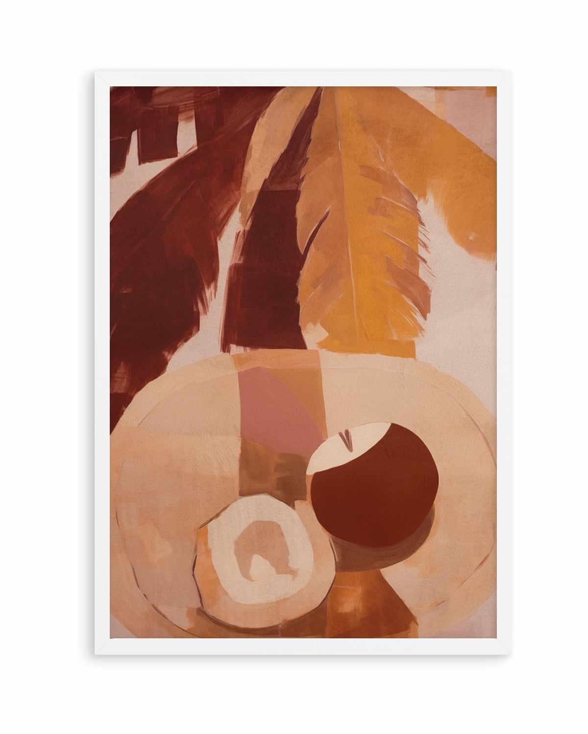 Coconut Calypso | Art Print from Olive et Oriel where you can shop wallpaper and artworks online