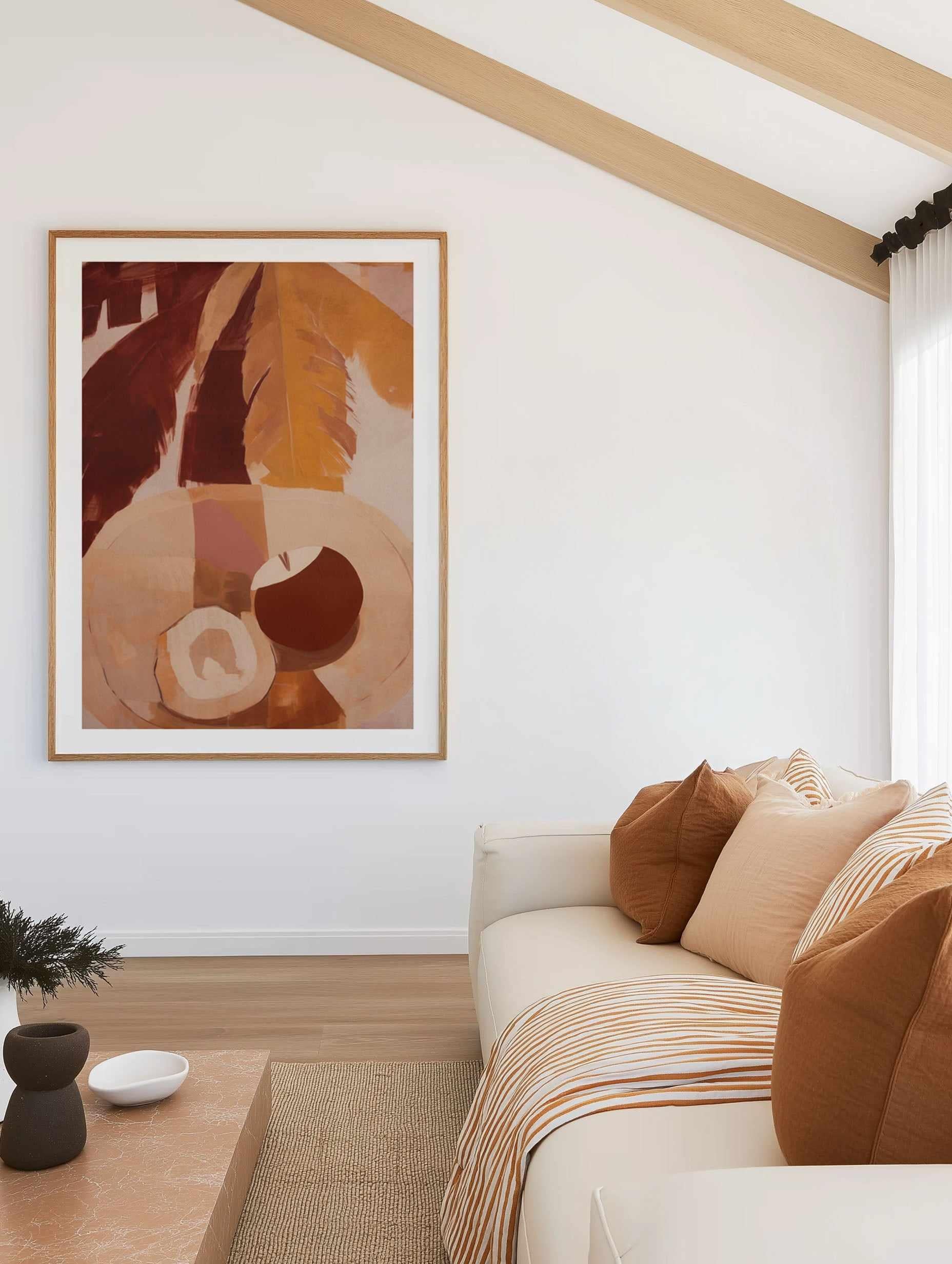 Coconut Calypso | Art Print from Olive et Oriel where you can shop wallpaper and artworks online