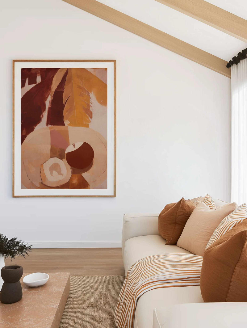 Coconut Calypso | Art Print from Olive et Oriel where you can shop wallpaper and artworks online