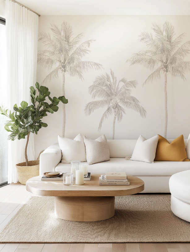 Tropical Palm Tree Wallpaper Mural