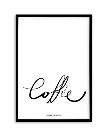 Coffee 2.0 Art Print from Olive et Oriel where you can shop wallpaper and artworks online