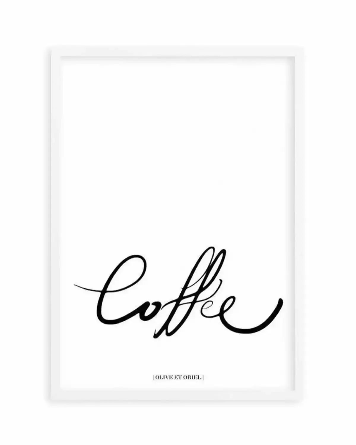 Coffee 2.0 Art Print from Olive et Oriel where you can shop wallpaper and artworks online