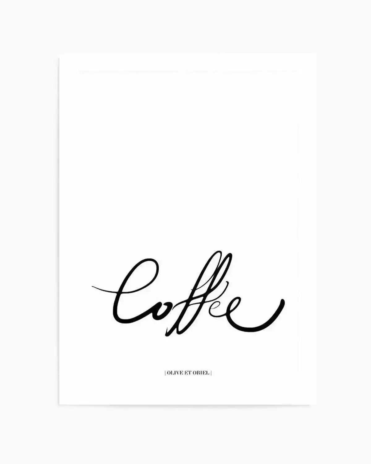 Coffee 2.0 Art Print from Olive et Oriel where you can shop wallpaper and artworks online