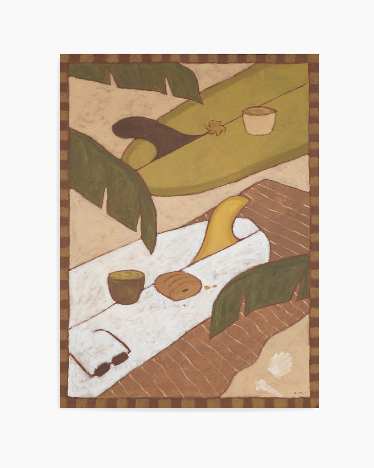 Coffee Break by Erin Champ | Art Print