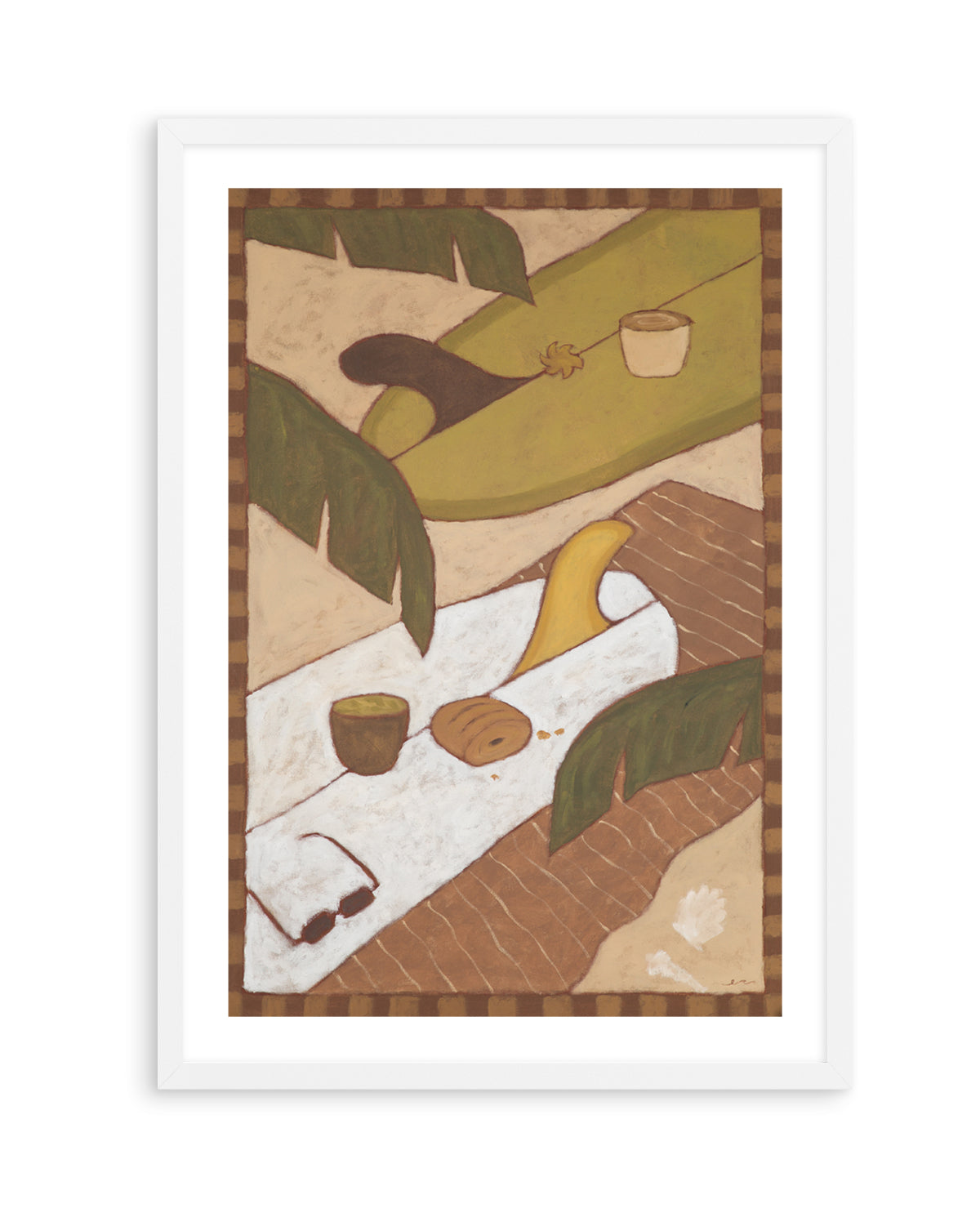 Coffee Break by Erin Champ | Art Print
