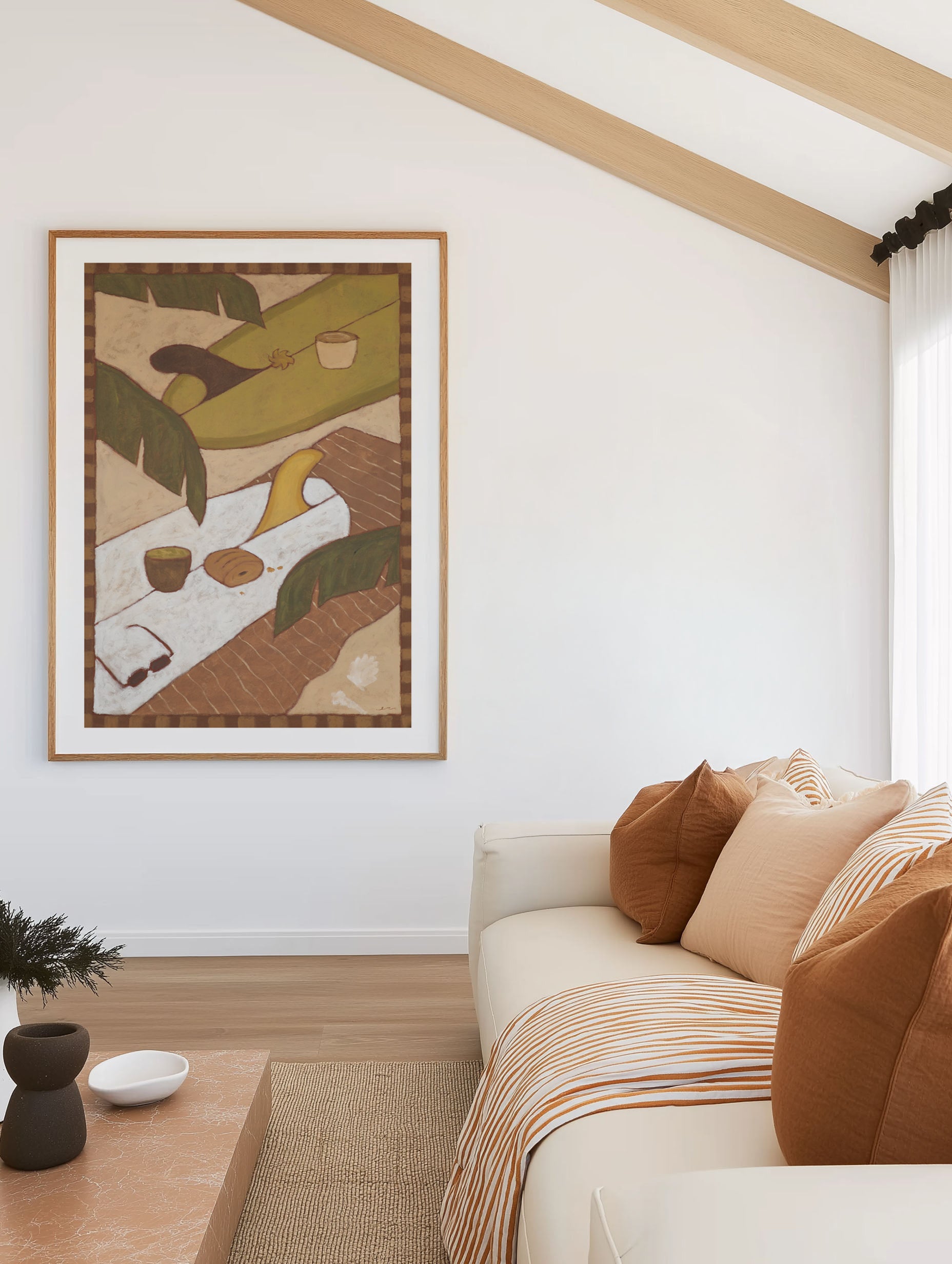 Coffee Break by Erin Champ | Art Print