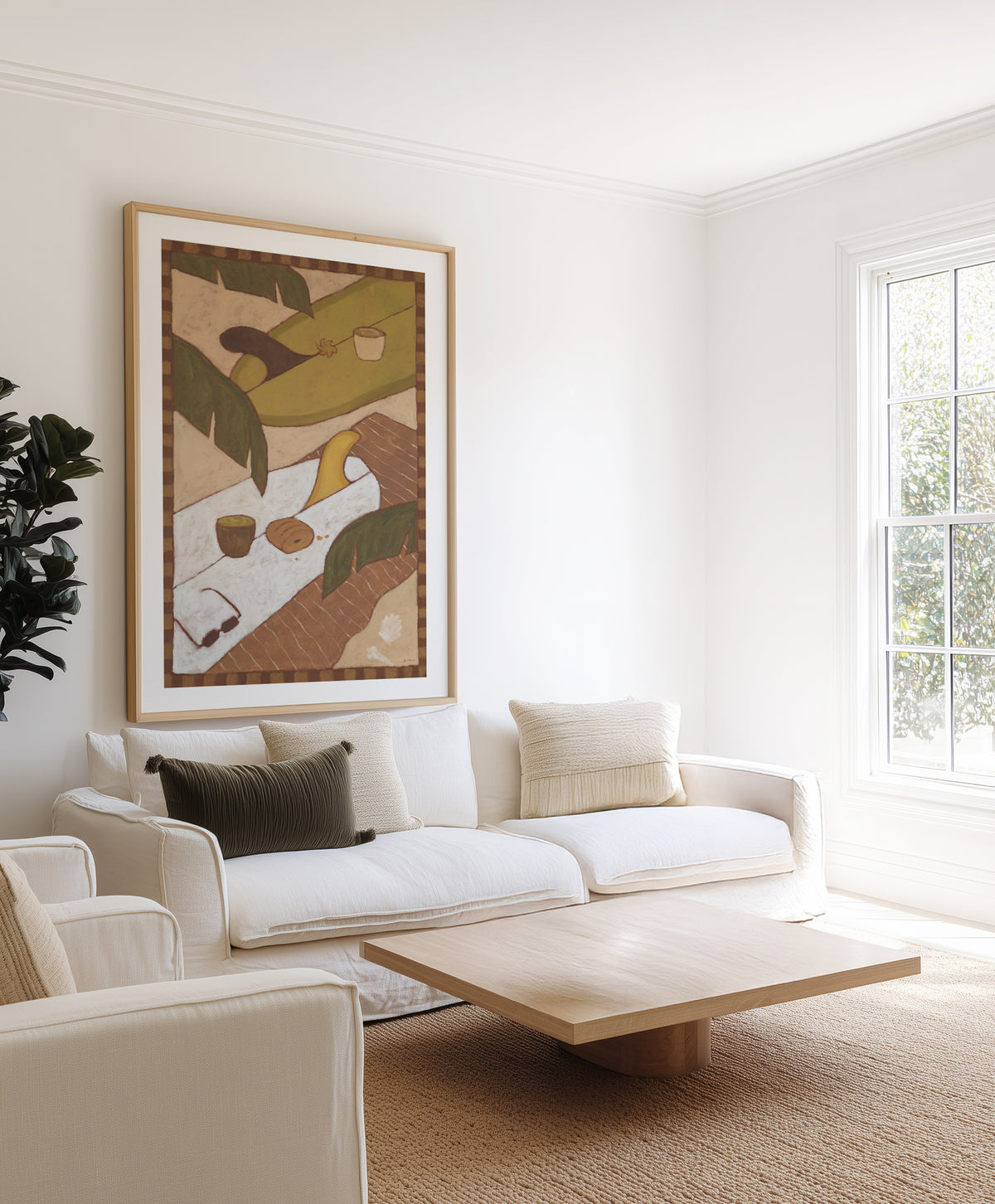 Coffee Break by Erin Champ | Art Print