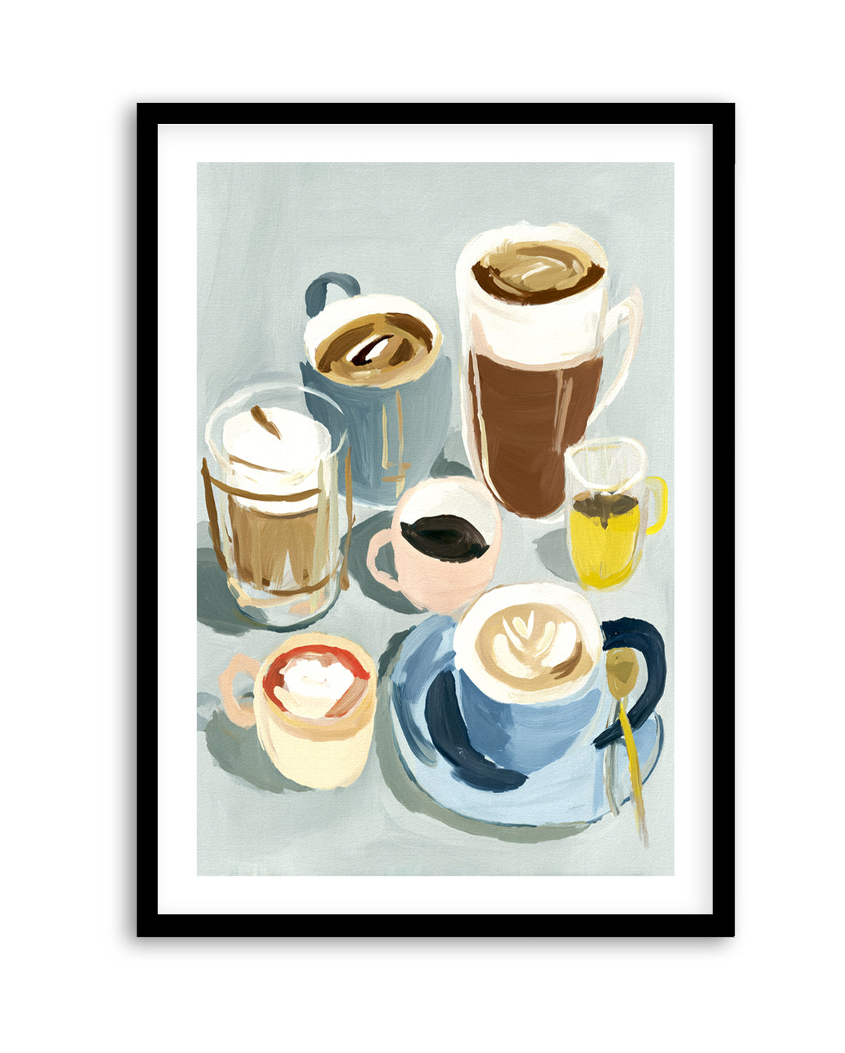 Coffee Club | Art Print from Olive et Oriel where you can shop wallpaper and artworks online