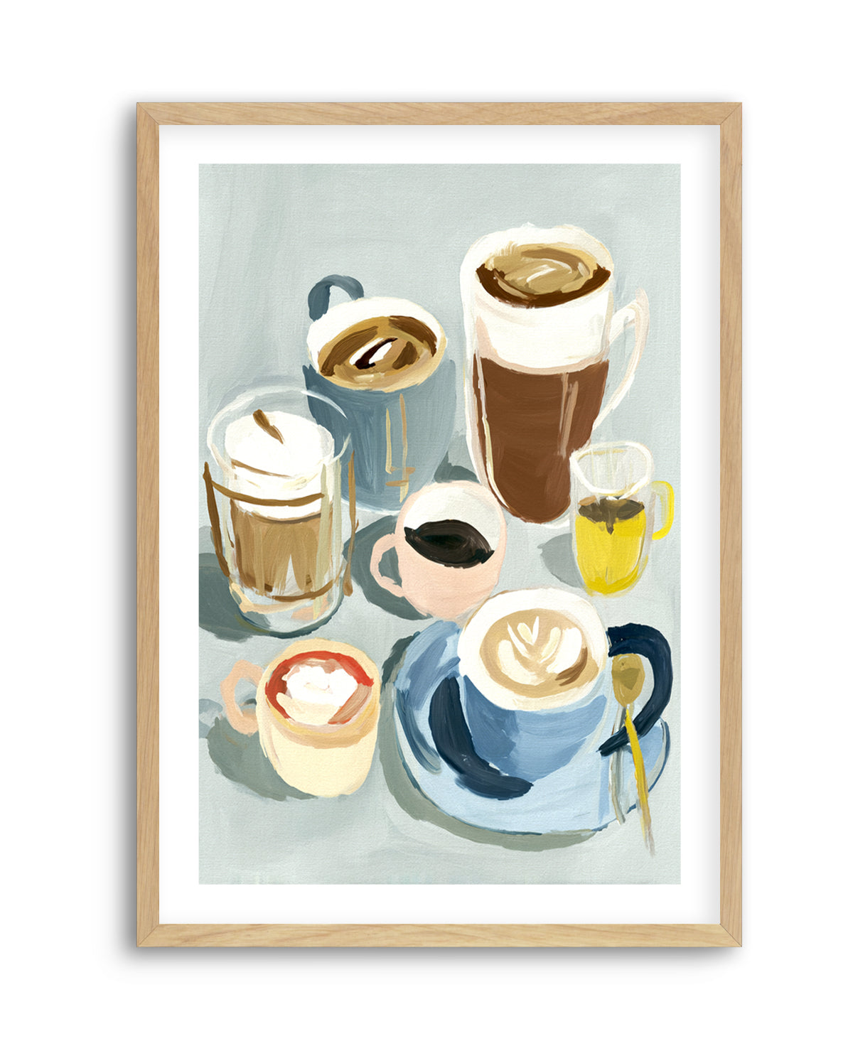 Coffee Club | Art Print from Olive et Oriel where you can shop wallpaper and artworks online