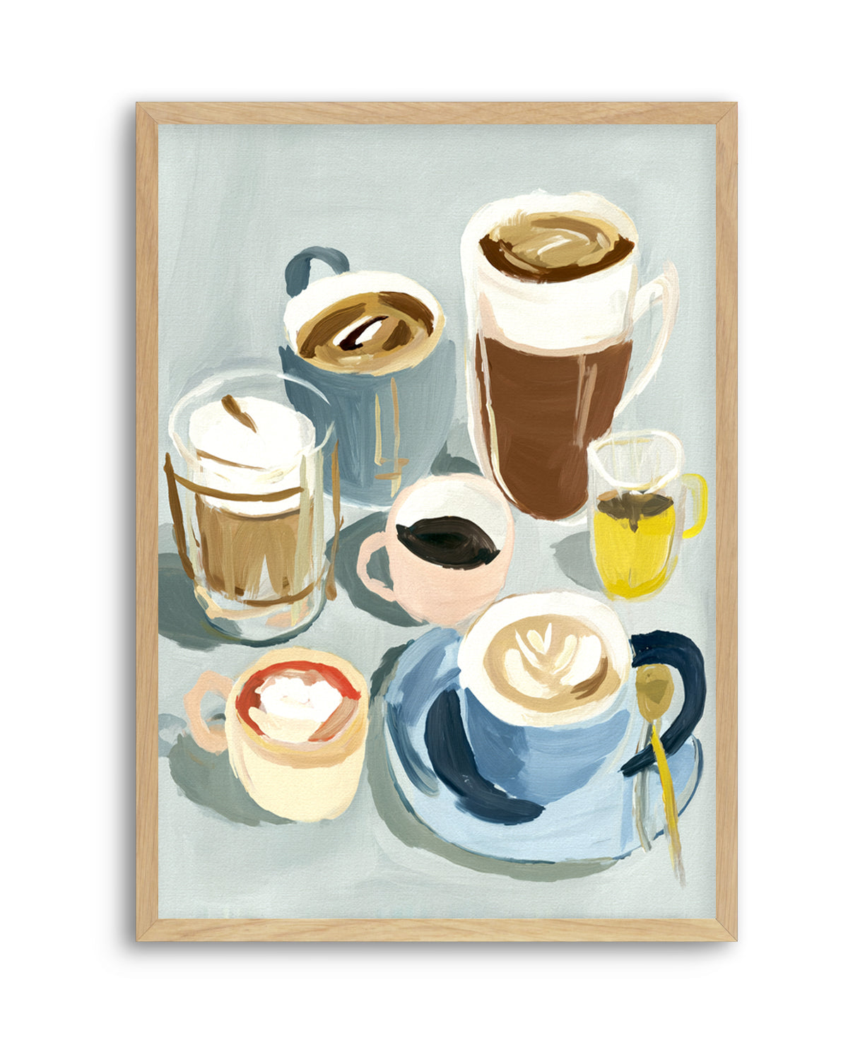Coffee Club | Art Print from Olive et Oriel where you can shop wallpaper and artworks online