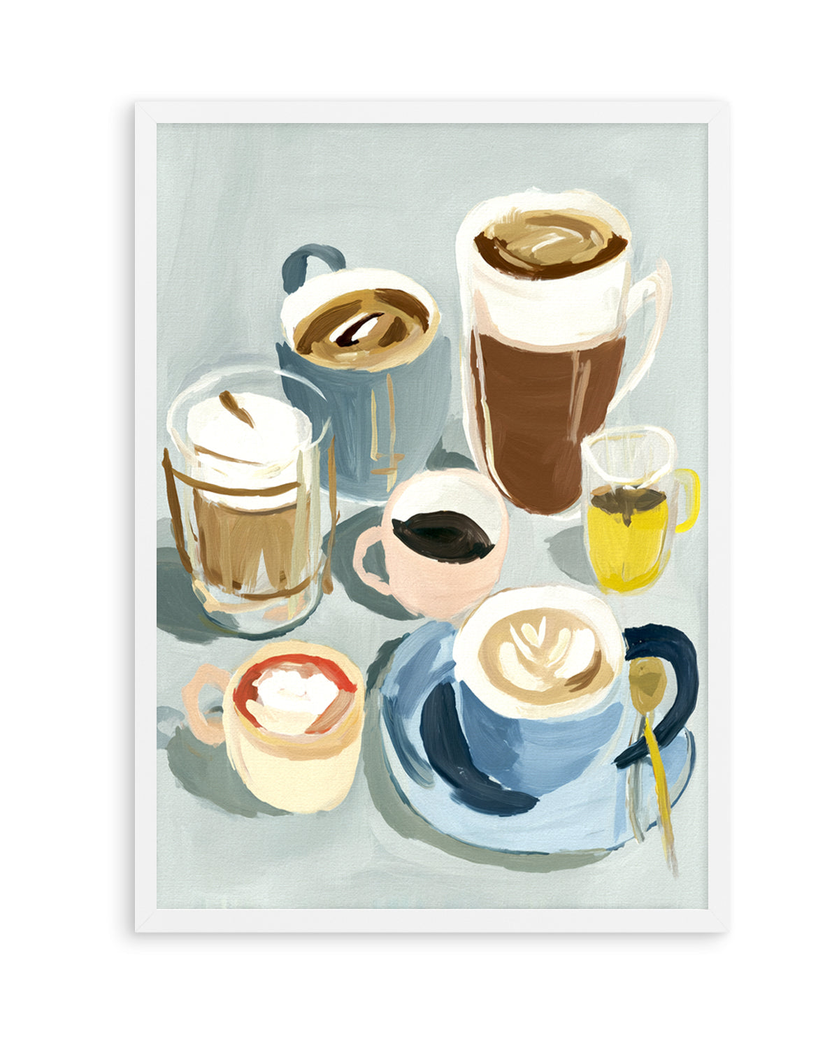 Coffee Club | Art Print from Olive et Oriel where you can shop wallpaper and artworks online