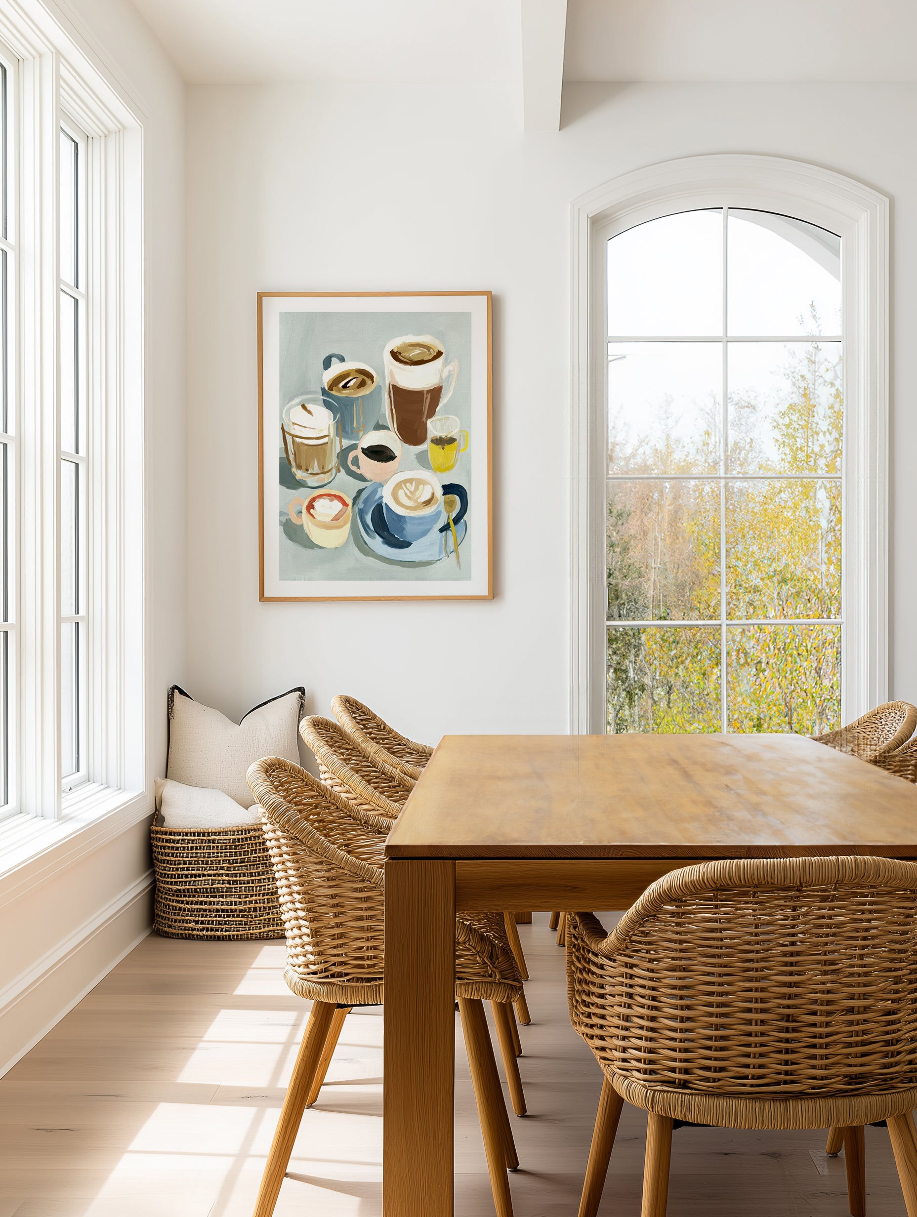 Coffee Club | Art Print from Olive et Oriel where you can shop wallpaper and artworks online