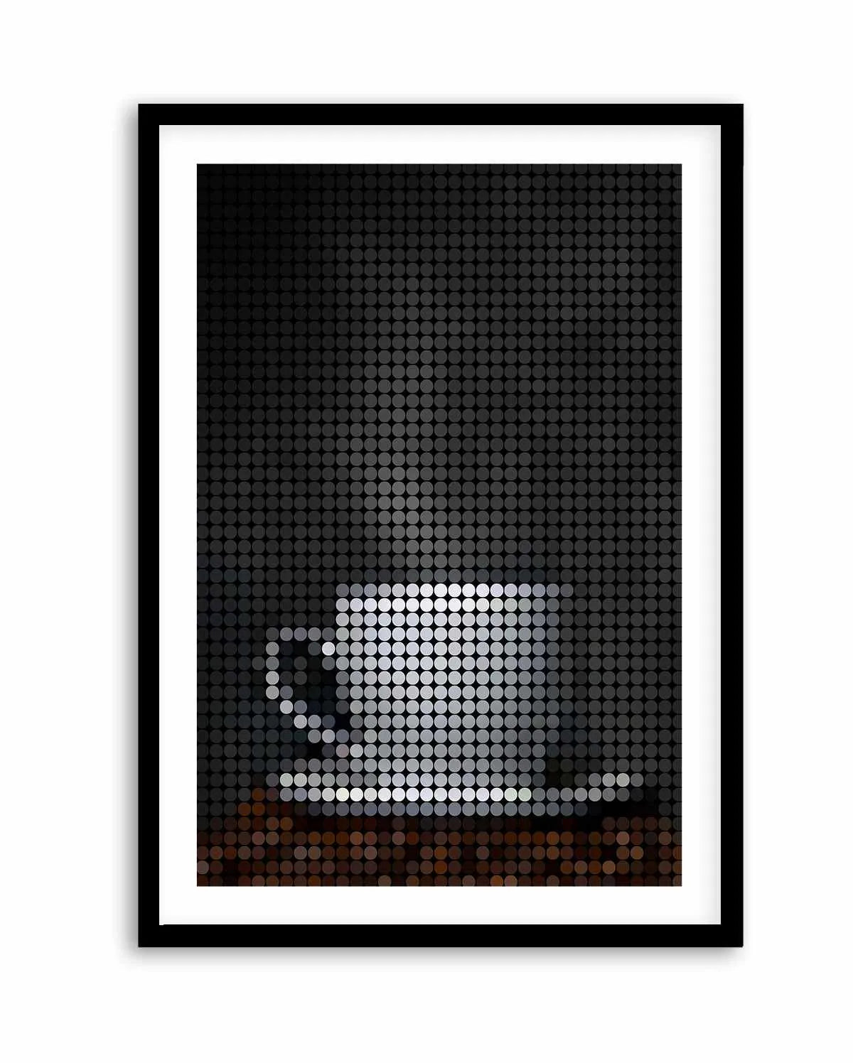 Coffee Dots I | Art Print from Olive et Oriel where you can shop wallpaper and artworks online